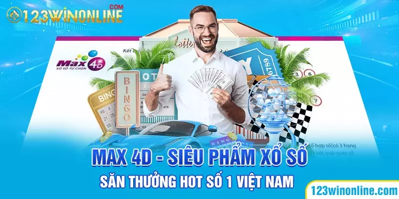 Max 4D - Siêu Phẩm Xổ Số Săn Thưởng Hot Số 1 Việt Nam